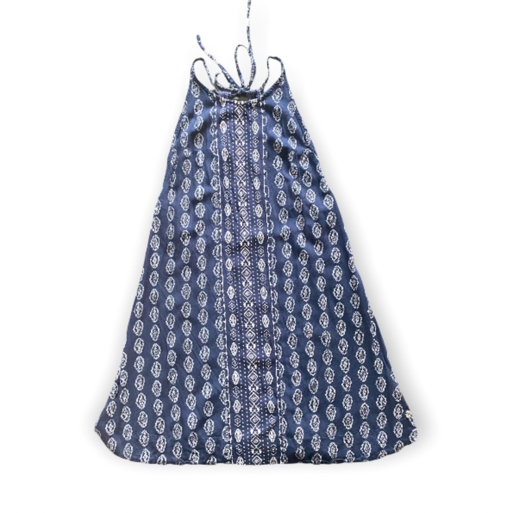 ROXY Blue Tank Mini Dress Size S